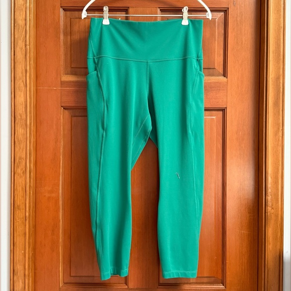 Lululemon Align HR Pant with Pockets 23" Cascade Green Size 12 💚 - Picture 2 of 8